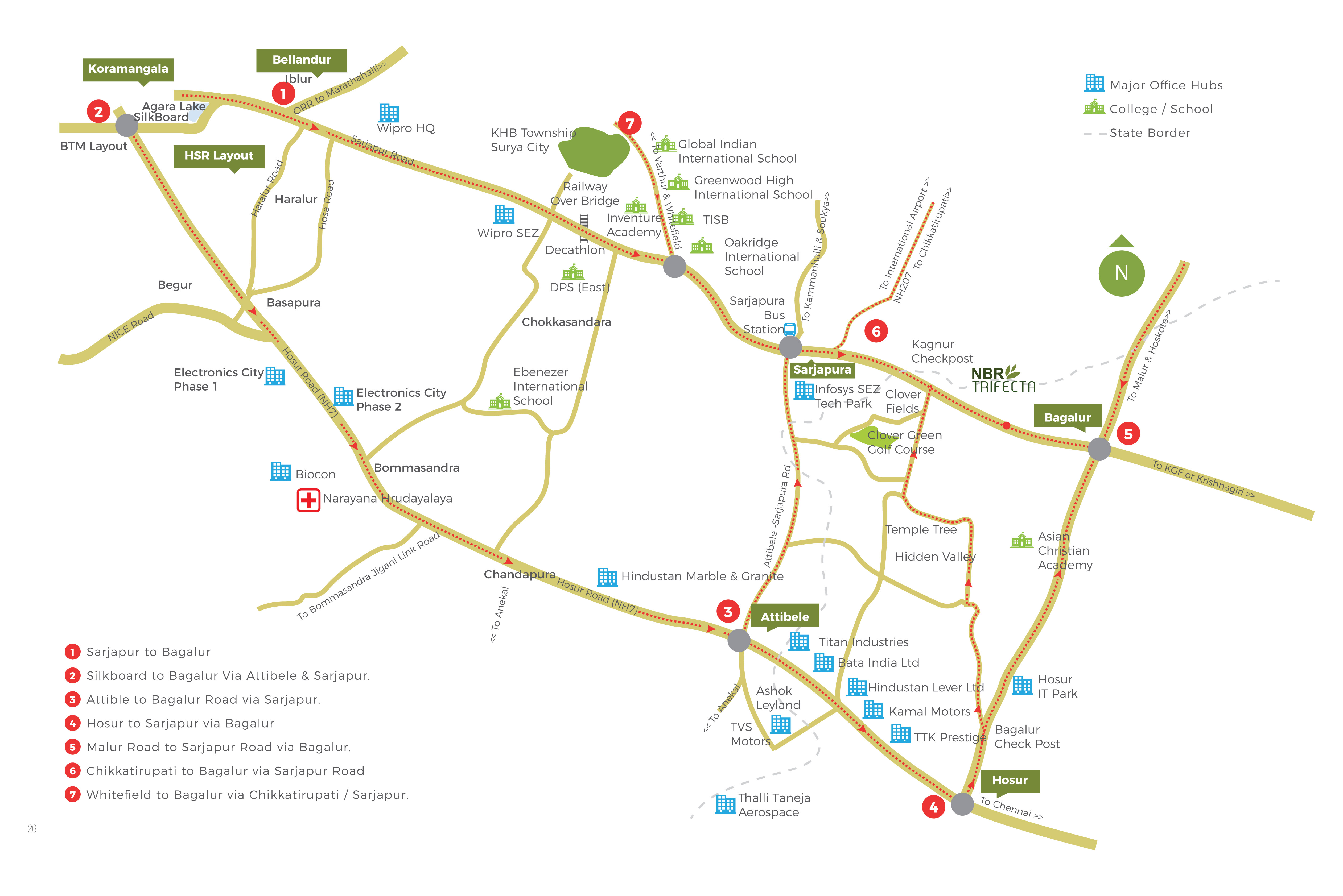 Lagos Location Map